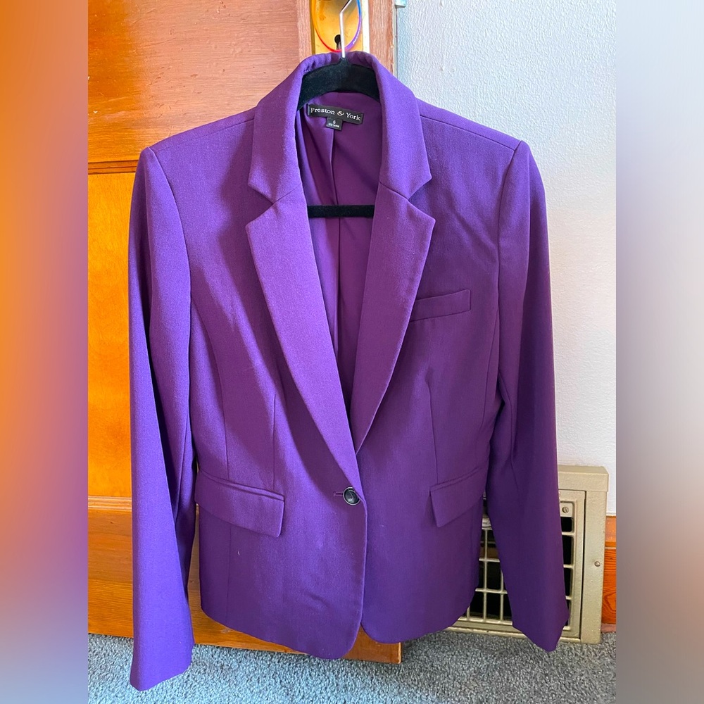 Purple Blazer